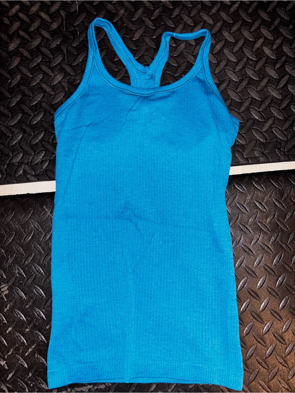 lululemon athletica Bright Blue Racerback Tank